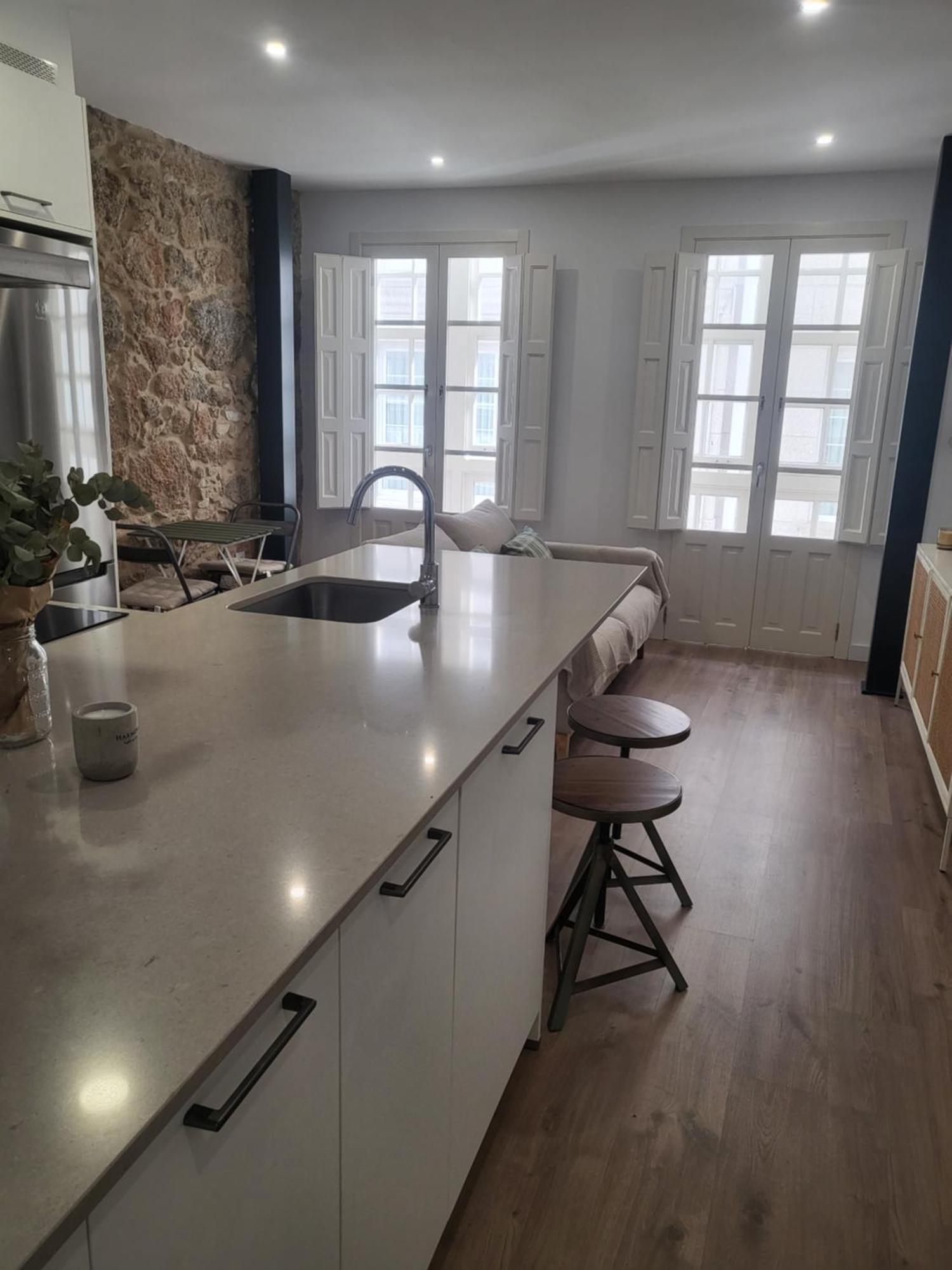 Preciosa Vivienda En El Centro De La Ciudad Lägenhet A Coruña Exteriör bild